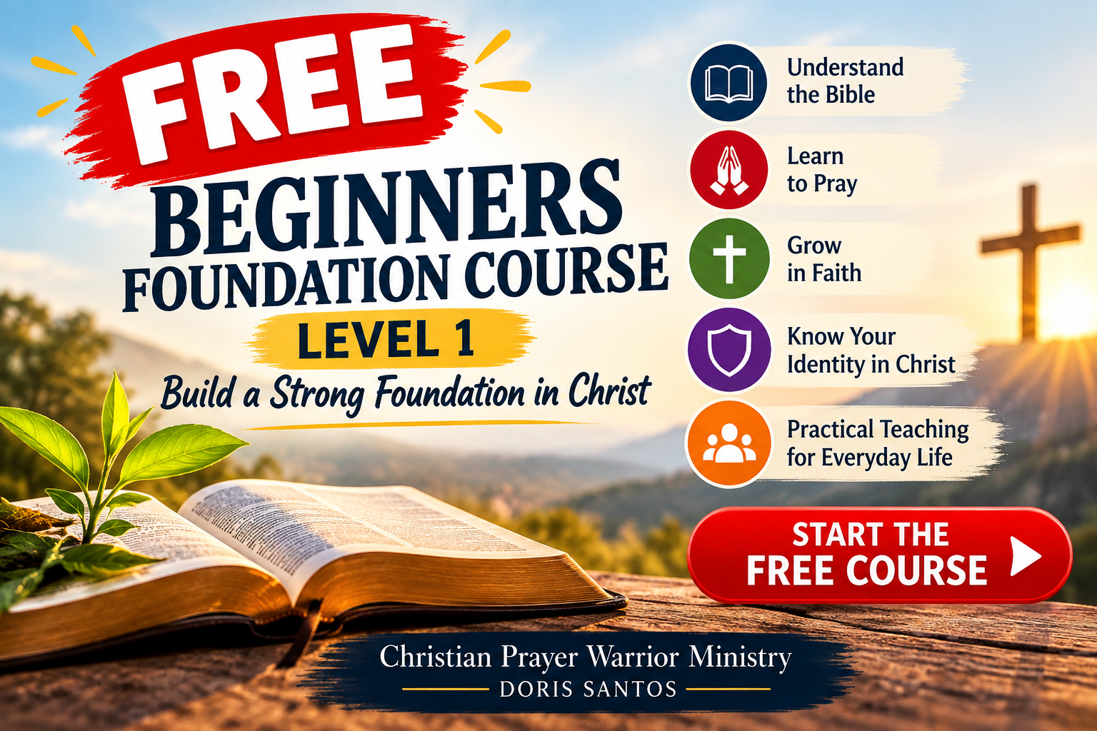 Free Beginners Foundation Course – Level 1